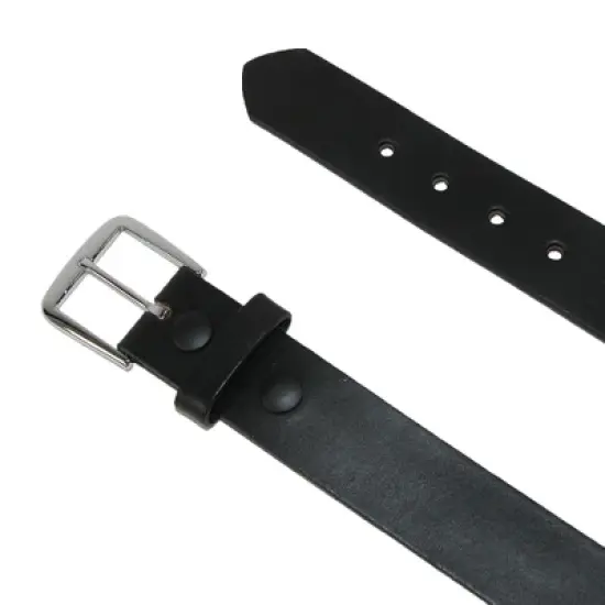 Boston Leather Men's Big & Tall Leather 1 1/2 Inch Bridle Belt image {1}