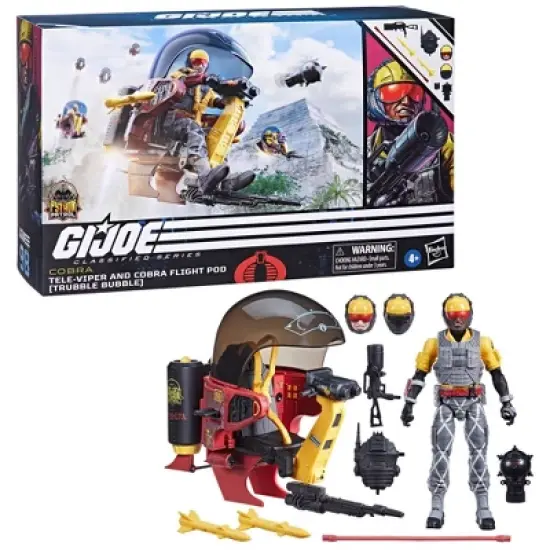 G.I. Joe Classified Python Patrol Tele-Viper Action Figure & Cobra Flight Pod (Target Exclusive) image {2}