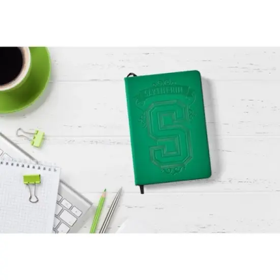 Seven20 Harry Potter Hogwarts House Slytherin Debossed-Cover Journal - 7.25&rdquo;x 5&rdquo; image {5}