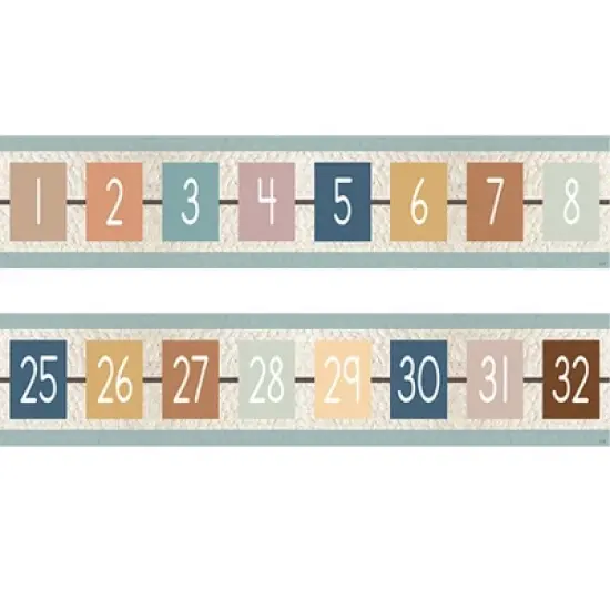 Teacher Created Resources&reg; Everyone is Welcome Number Line (-20 to +120) Bulletin Board Set image {2}