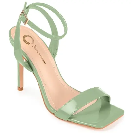 Journee Collection Womens Dorian Tru Comfort Foam Open Toe High Stiletto Pumps image {14}