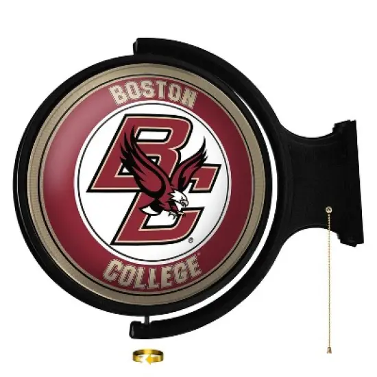 University Original Round Rotating Lighted Wall Sign image {14}