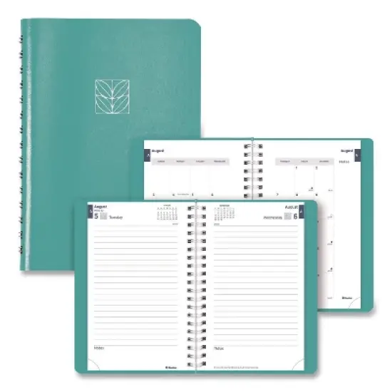 Academic Daily/Monthly Planner, 8 x 5, Blue Cover, 12-Month (Aug to July): 2025 to 2026 image {7}