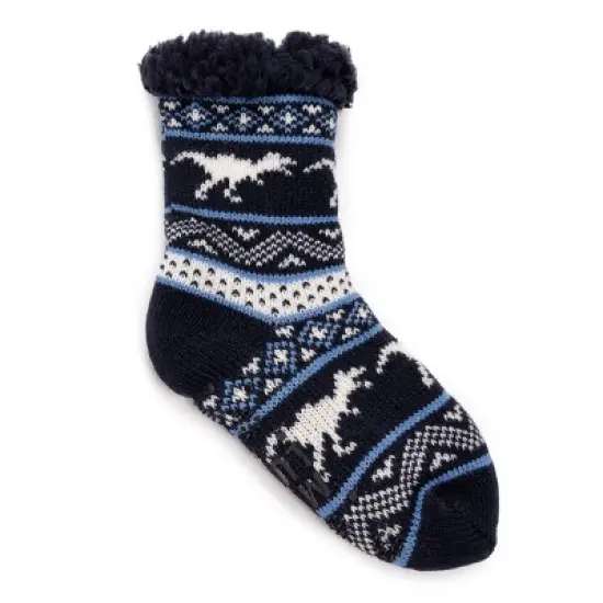 MUK LUKS Kid's 1 Pair Pack Cabin Socks image {5}