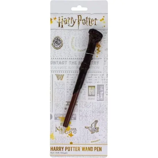 Paladone Products Ltd. Harry Potter Wand Pen | Harry's Wand | Black Ink image {1}
