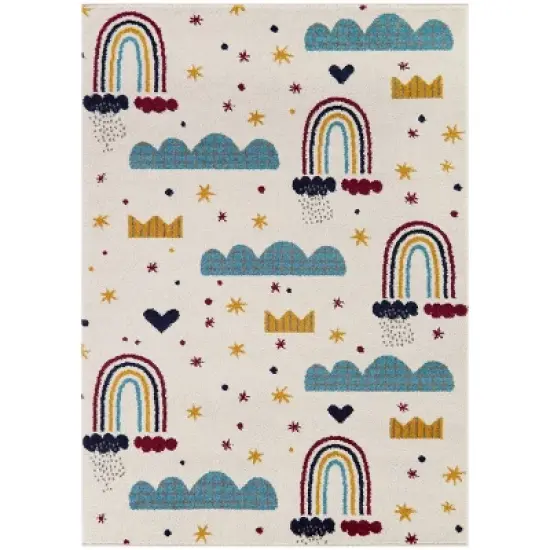 Leigh Rainbow Kids' Rug Cream - Balta Rugs image {5}
