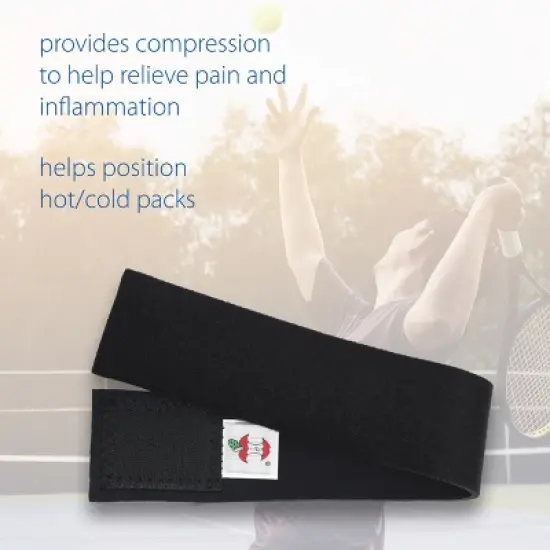 Core Products Core Wrap, Compression Therapy Wrap, Black image {3}