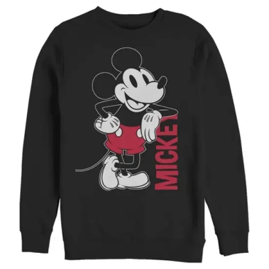 Men's Mickey & Friends Vintage Lean Sweatshirt image {3}