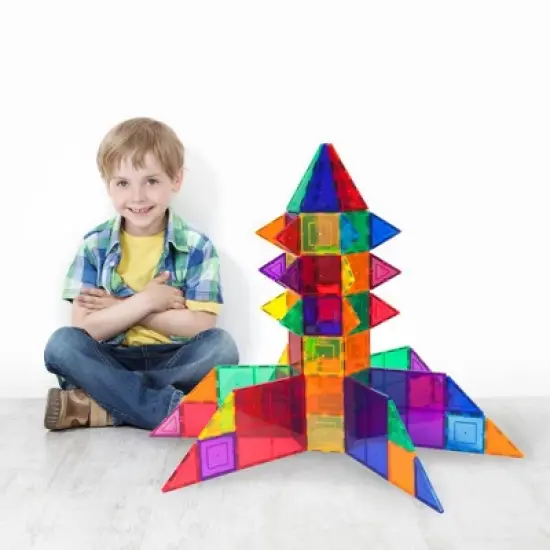 Picasso Tiles Magnetic Tile 100pc Building Set image {3}