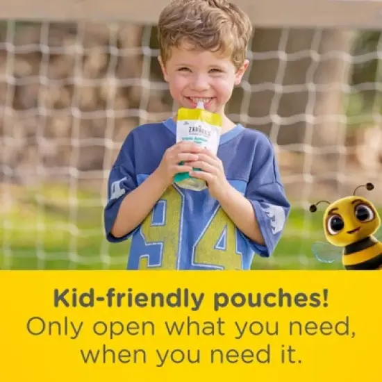 Zarbee's Triple Action Liquid Hydration Pouches - Lemon Lime - 5 fl oz/3ct image {7}