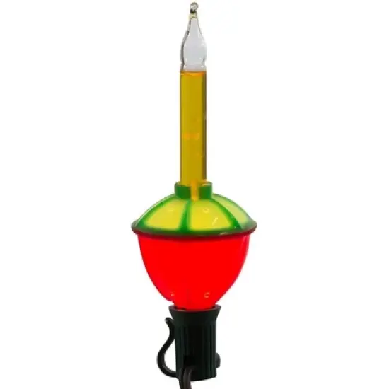 Kurt Adler Indoor/Outdoor Novelty String 7-Light Set, Bubble Lights Multicolor, 15ft image {3}