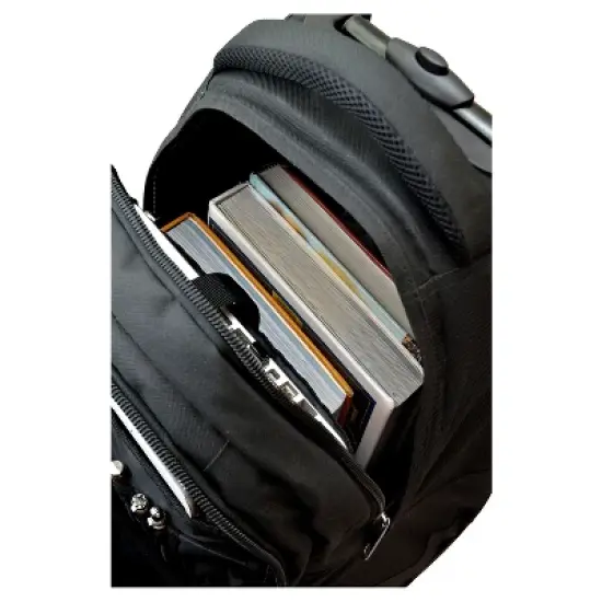 NHL Mojo Premium Wheeled Backpack - Black image {6}