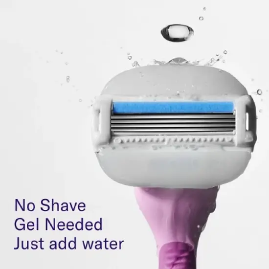 Flamingo Moisture Plus Women's Razor Blade Refills - 4ct image {1}