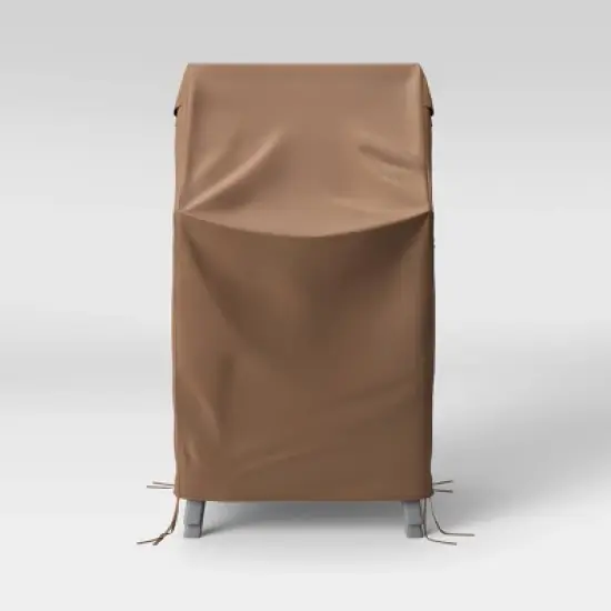 Stackable Chair Cover Brown - Threshold&trade; image {1}