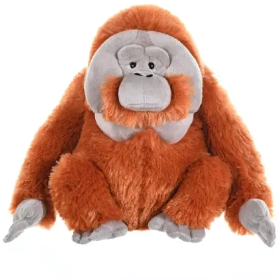 Wild Republic Cuddlekins Male Orangutan Stuffed Animal, 12 Inches image {1}