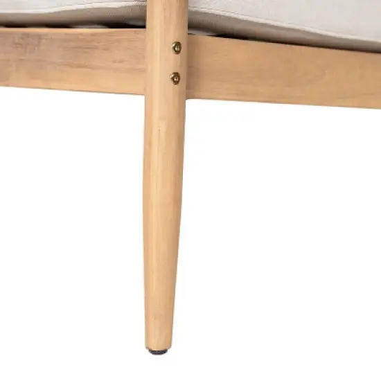 Christopher Knight Home Ryoma Modern Patio Acacia Wood Woven Rope Club Chair with Cushions (Set of 2) image {8}