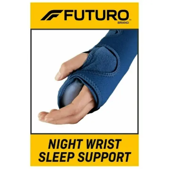 FUTURO Night Wrist Support, Adjustable Sleeping Wrist Brace - 1pk image {1}
