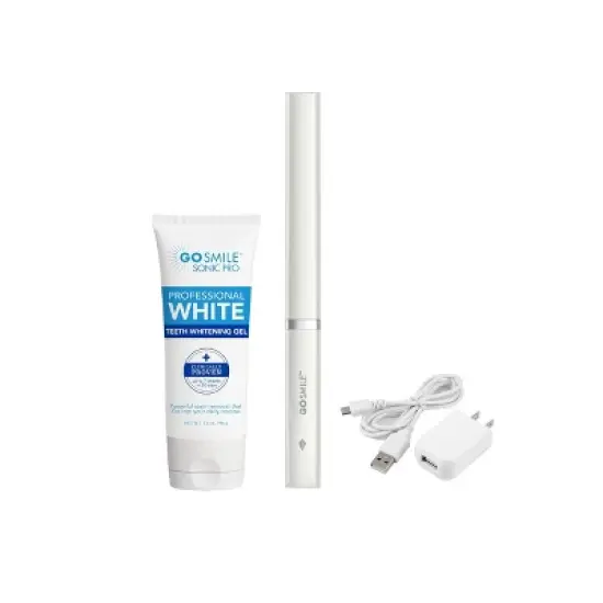GO SMILE Sonic Blue Smart Brush On The Go Whitening Kit image {1}