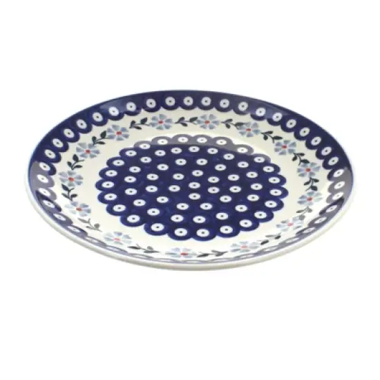 Blue Rose Polish Pottery Manufaktura Dinner Plate image {2}