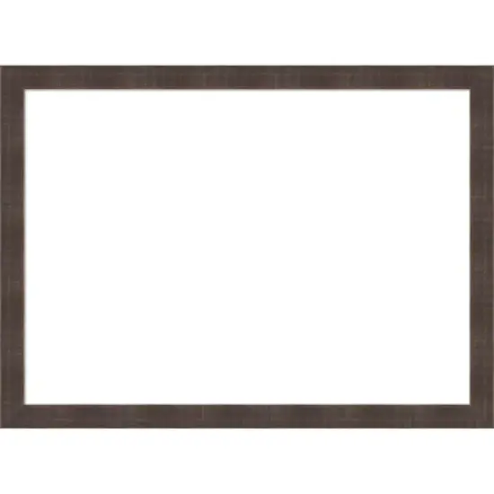 Amanti Art Whiskey Brown Rustic Framed Dry Erase Magnetic Board image {13}