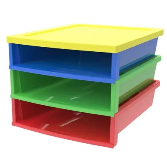 Storex Quick Stack Construction Paper Organizer image {2}