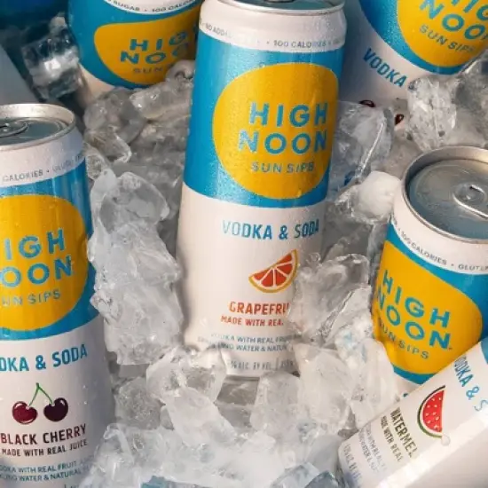 High Noon Grapefruit Vodka Hard Seltzer - 4pk/355ml Cans image {3}