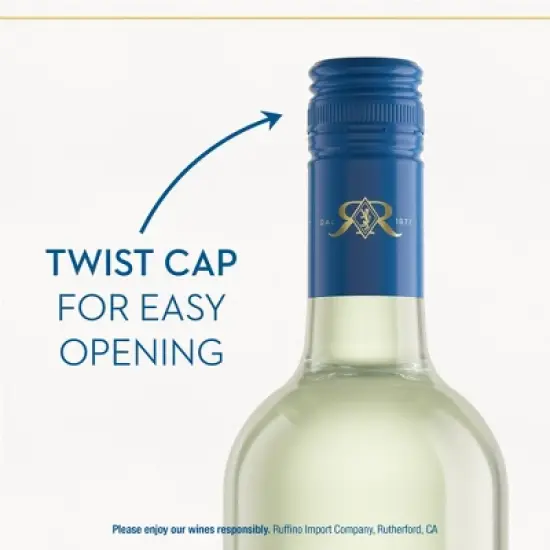 Ruffino Lumina DOC Pinot Grigio Italian White Wine - 750ml Bottle image {2}