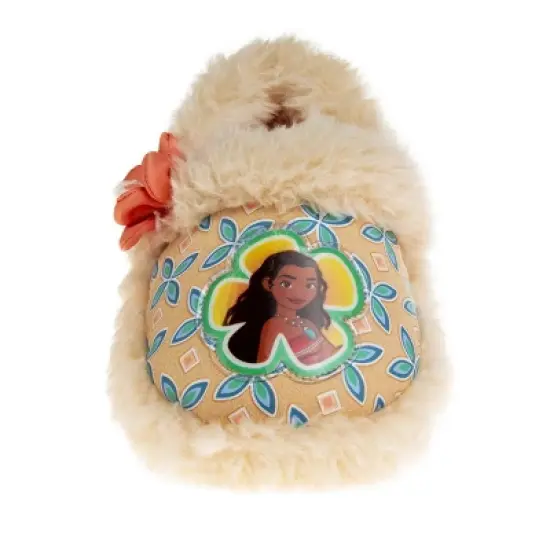 Disney Moana Sea Flower Toddler Girls' Dual Sizes Slippers image {3}