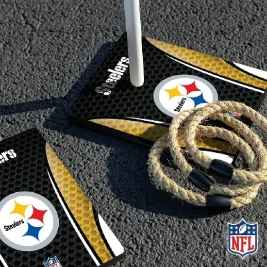 NFL Pittsburgh Steelers Solid Wood Quoits Toss Game image {4}