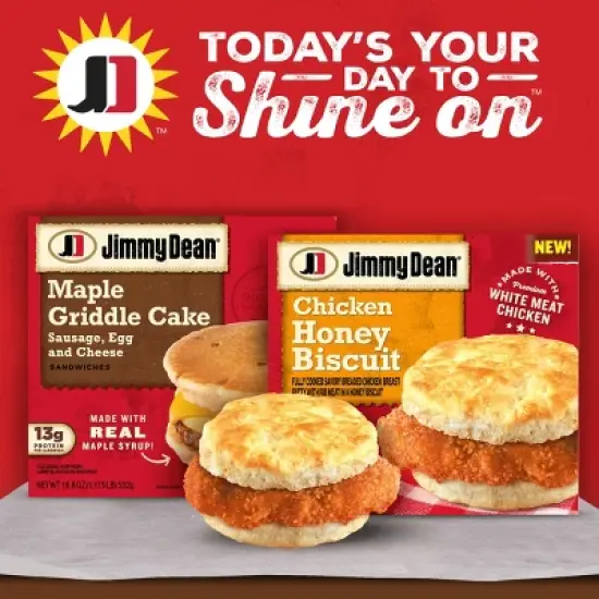 Jimmy Dean Frozen Crispy Chicken Honey Biscuit - 4ct/16oz image {6}