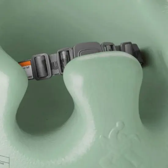 Bumbo Baby Infant Soft Foam Comfortable Floor Booster Seat Supportive Chair with 3 Point Adjustable Safety Buckle Strap Harness image {2}