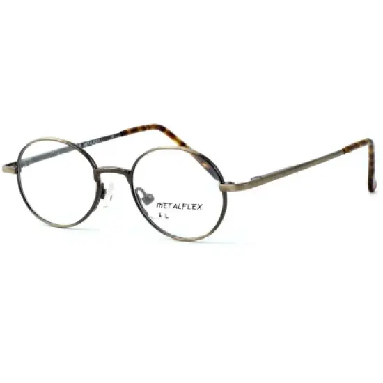 Calabria MetaFlex L in Antique Gold Tortoise Havana Brown 40 mm Reading Glasses image {1}