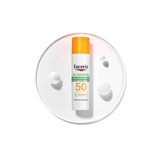 Eucerin Face Oil Control Sunscreen Lotion - SPF 50 - 2.5 fl oz image {1}