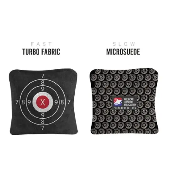 Target Synergy Pro Black Cornhole Bags (Set of 4) image {1}