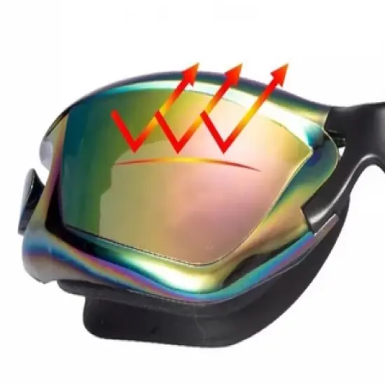 Link Active Kids Swim Goggle With Fast Clasp Technology UV Protection Leak & Fog Proof Wide View Boys & Girls Ages 3-9 image {2}