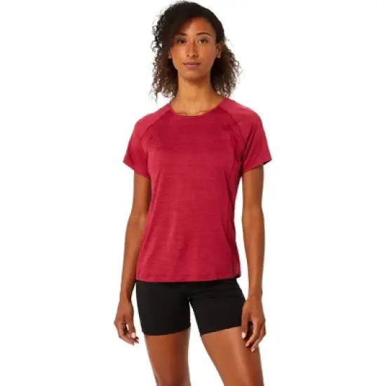 ASICS Women's SHORT SLEEVE PR LYTE TOP Running Apparel 2012B428 image {8}