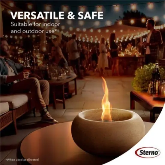 Sterno Products 13 fl oz 6pk Firepit Gel Fuel image {4}