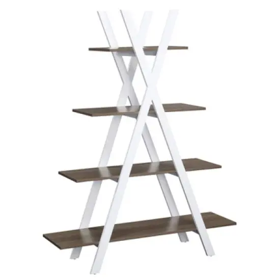59" Oxford A Frame Bookshelf - Breighton Home image {6}