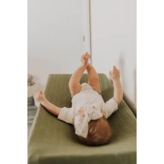 Little Unicorn Cotton Muslin Changing Pad Cover image {5}