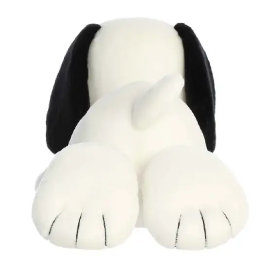Aurora Large Snuggle Snoopy Peanuts Adorable Stuffed Animal White 18.5" image {3}