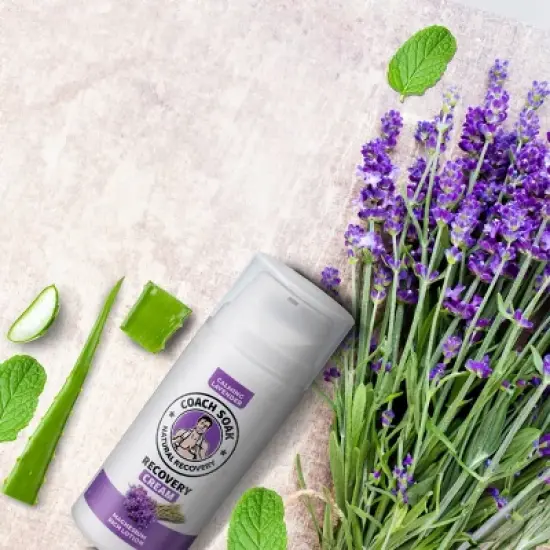 Coach Soak Muscle Recovery Lavender Cream - 3.4oz image {3}