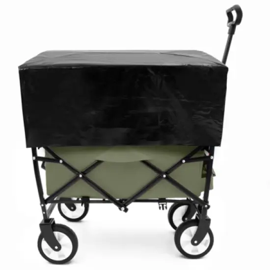 FATMOON Foldable Wagon Cart with Waterproof Liner & All-Terrain Wheels, Lightweight - for Beach, Camping, Gardening by Families & Outdoors image {10}