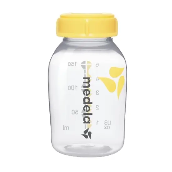 Medela Breast Milk Collection and Storage Bottles with Solid Lids - 6pk/5oz image {1}