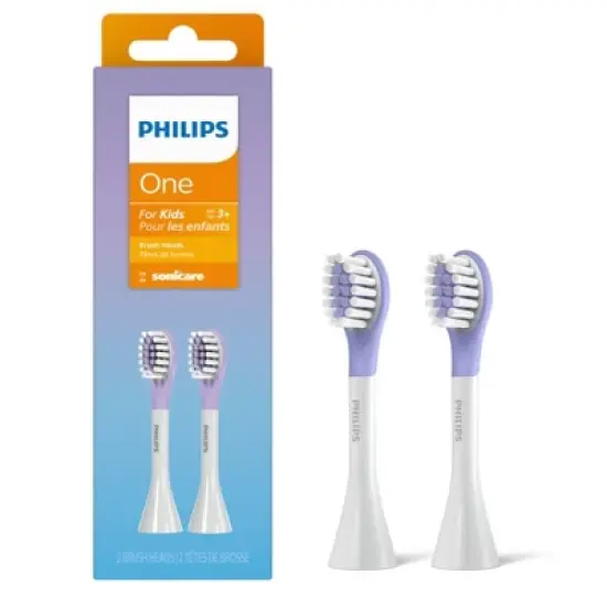 Philips Sonicare One for Kids' Oral Care Refill - Purple - 2pk image {15}