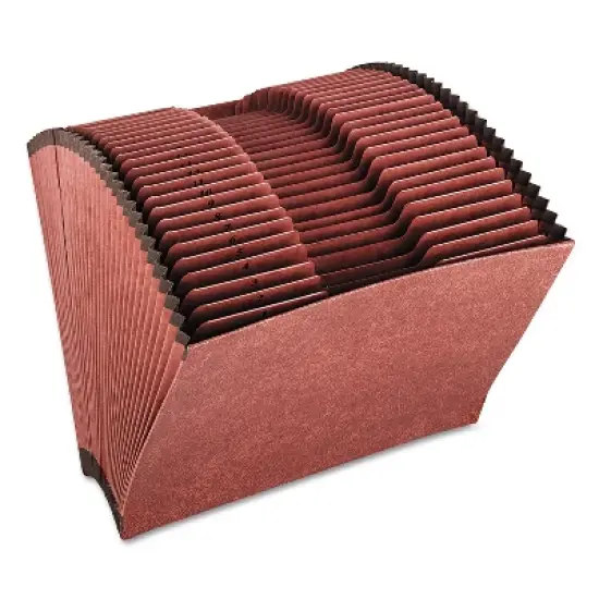 Pendaflex Heavy-Duty Expanding Open Top File 31 Pockets 1/3 Tab Letter Brown R217DHD image {6}