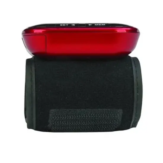 Smartheart Adult Cuff Wrist Digital Blood Pressure Monitor Black Device 1 Each image {3}