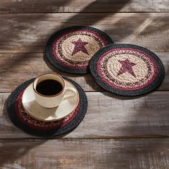 Connell Trivet Stencil Stars 8 inch Diameter Set of 3 image {3}