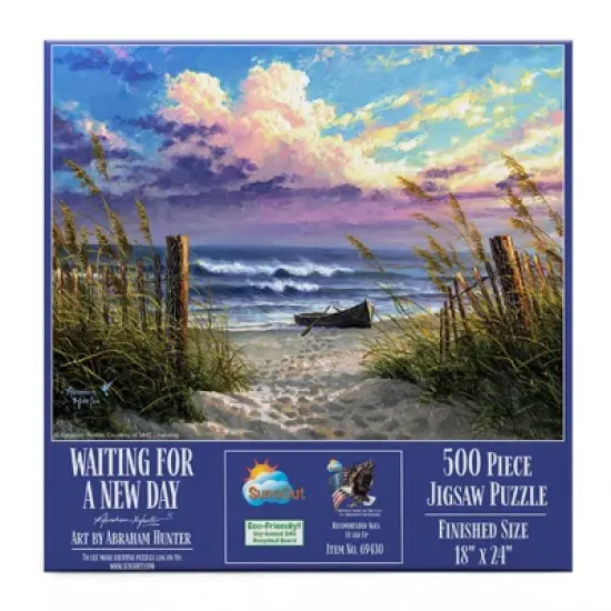 Sunsout Waiting for a New Day 500 pc Jigsaw Puzzle 69430 image {2}