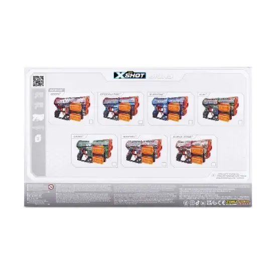 X-Shot SKINS Dread Dart Blaster - Defense Force by ZURU image {6}