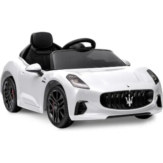 Licensed Maserati GranCabrio 12V Ride On Car for Kids with Remote Control, LED Lights, Battery Powered Electric Vehicle for Boys Girls Ages 3-8 image {11}